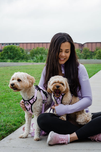 Zelda & Harley Apparel & Accessories Dog Mom Essentials Full Zip Jacket - Lilac